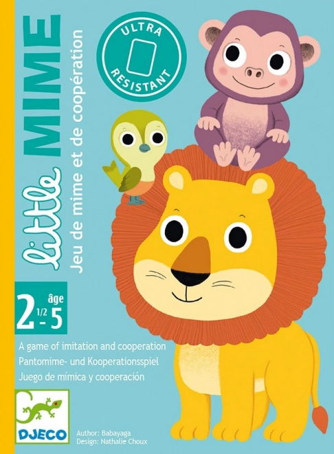 Kartová hra pre najmenších Malé mláďatká DJECO