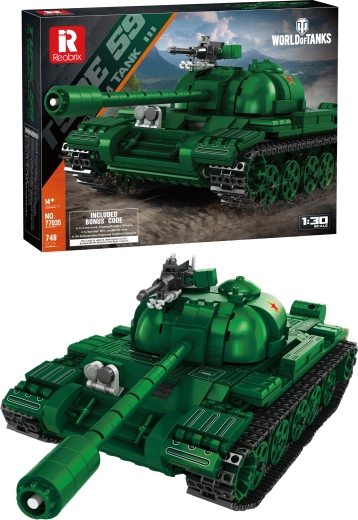 Stavebnica tanku Type 59 World of Tanks 748 dielikov