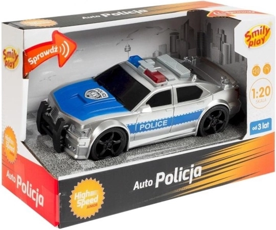 Policajné auto Junior SmilyPlay v mierke 1:20