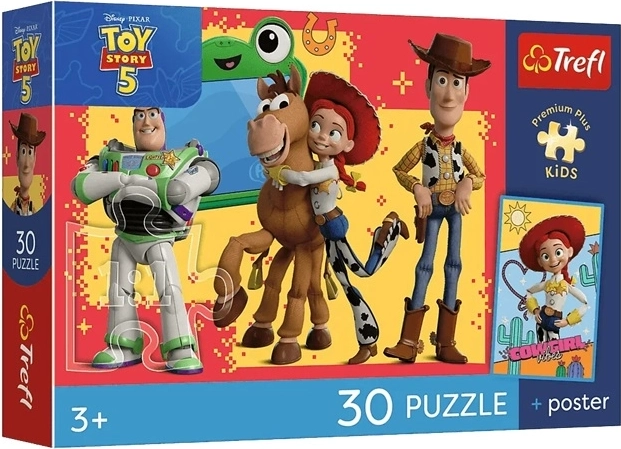 Puzzle Premium Plus Kids Toy Story – Príbeh hračiek 30 dielikov