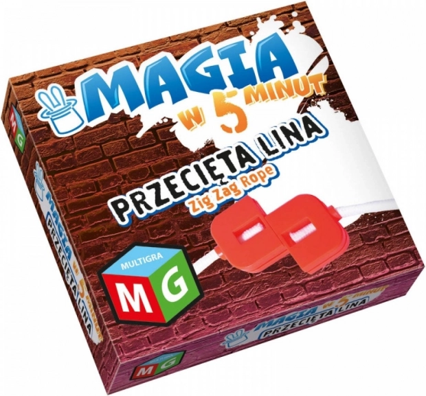 Kúzelnícka sada Prekrojené lano - Magia w 5 minut od Multigra