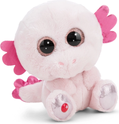 NICI Glubschis plyšový axolotl Xomo 15 cm