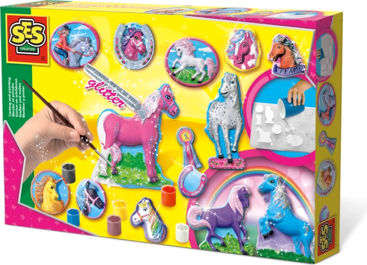 Odlievanie a maľovanie fantasy koní
