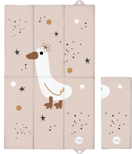 Ceba Baby cestovná prebaľovacia podložka Basic Star Duck 80 × 50 cm