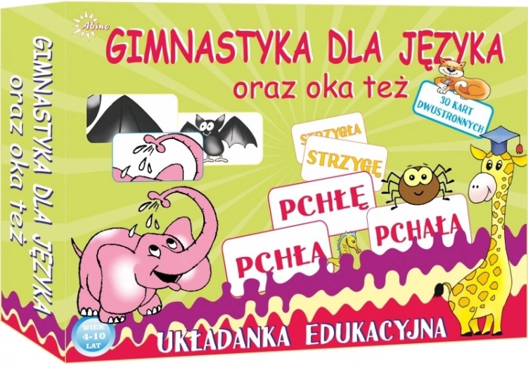 Gimnastyka dla języka – logopedická a pamäťová hra pre deti