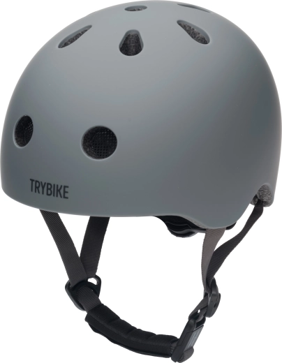 Detská prilba Trybike sivá XS
