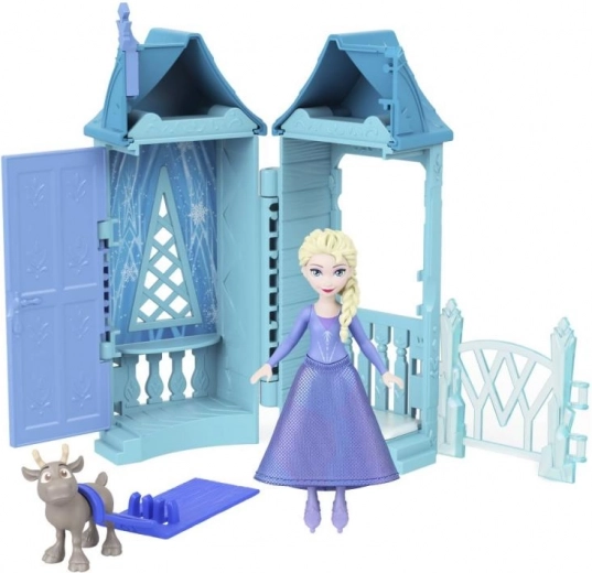 Frozen malá bábika – dedinka Arendelle herný set