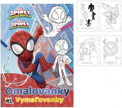 Omaľovánky SPIDEY A4