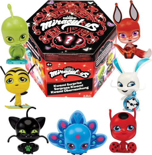 Miraculous kwami surprise box – prekvapivá figúrka (Lienka a Čierny kocúr)