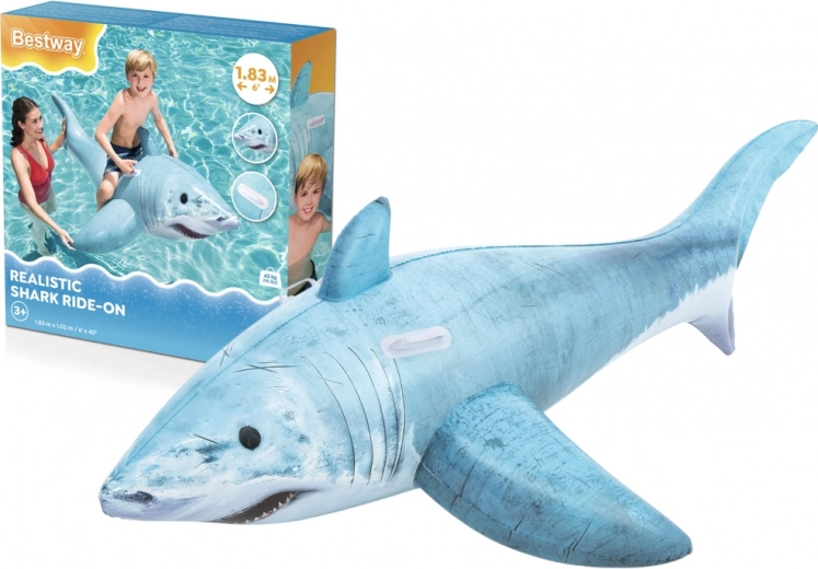 nafukovací žralok na plávanie 183 × 102 cm BESTWAY