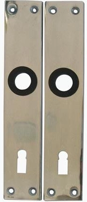 Dverný štít 72/kľúč K 416 hliník (1 pár)