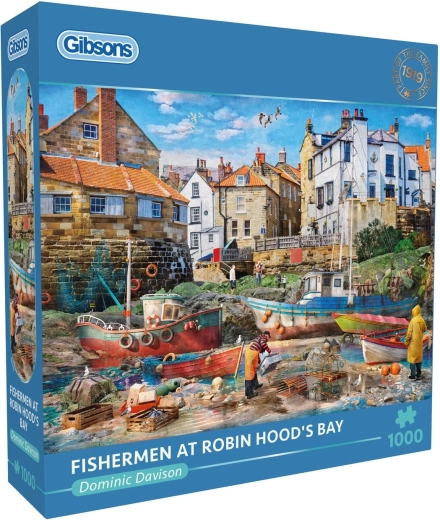 Gibsons puzzle Rybári v zátoke Robina Hooda 1000 dielikov