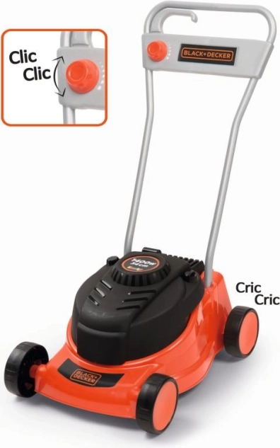 Detská kosačka na trávu Black+Decker od Smoby