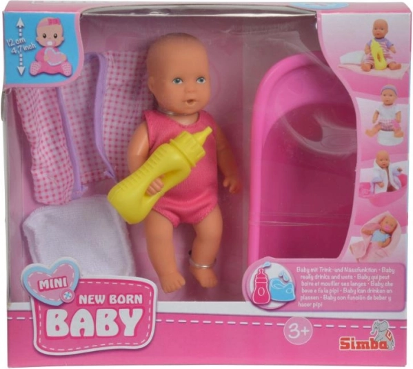 Bábika pije a čúra Baby Set