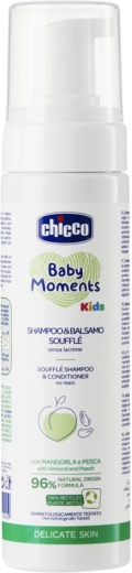 Chicco detský šampón a kondicionér 2v1 Soufflé Baby Moments Kids 150 ml