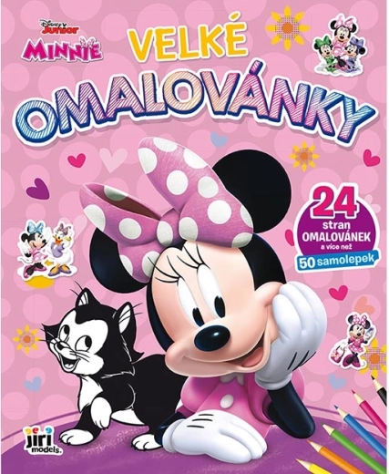 Veľké omaľovánky Minnie