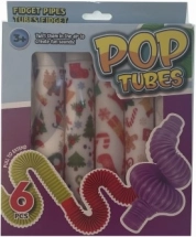 Fidget trubička s efektom svetla