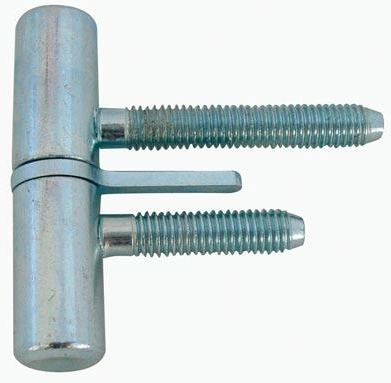 Dverný záves 60 mm so skrutkou a klincami, modro zinkovaný