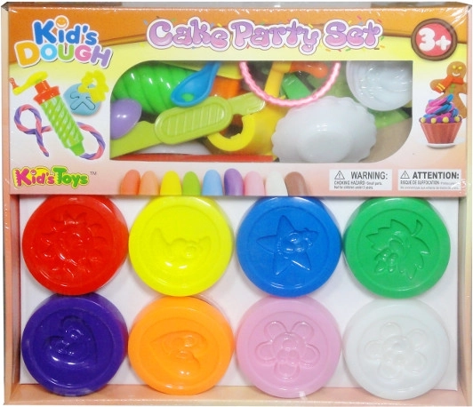 Sada plastelíny pre deti – 8 farieb s nástrojmi