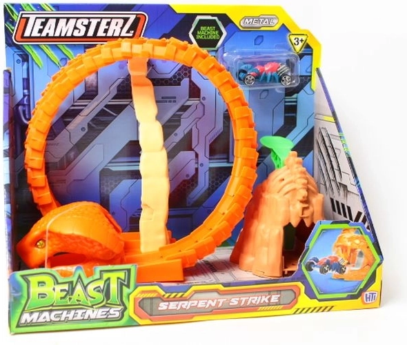 Teamsterz Beast Machines serpentínová dráha Serpent Strike s autíčkom