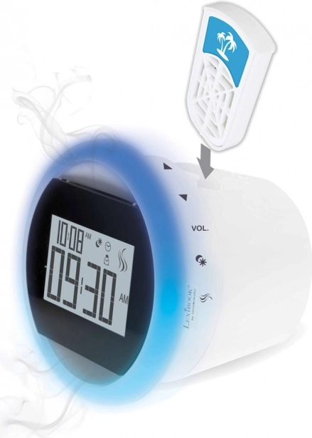 Voňavý rádiobudík s parfumovou kapsulou