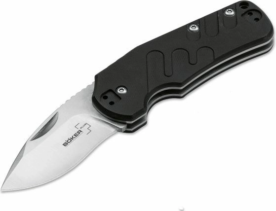 Böker Plus Worldwide vreckový nôž 6,8 cm, čierny, G10