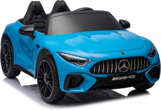 Elektrické autíčko Mercedes AMG SL63 modré lakované