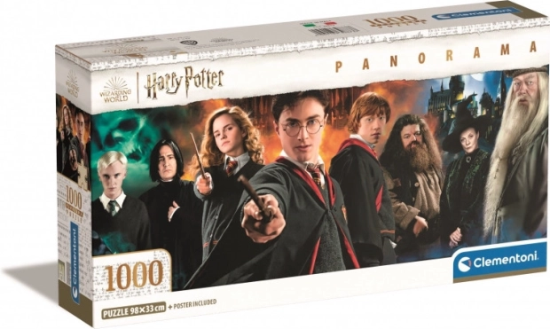 Puzzle 1000 prvkov Panorama Compact Harry Potter