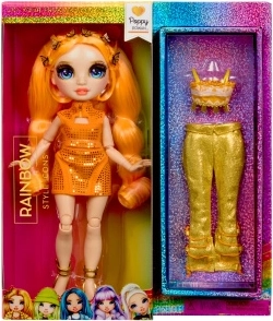 Rainbow High bábika Poppy s 2 outfitmi