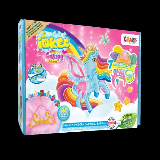 Darčeková súprava do kúpeľa INKEE Galupy Unicorn
