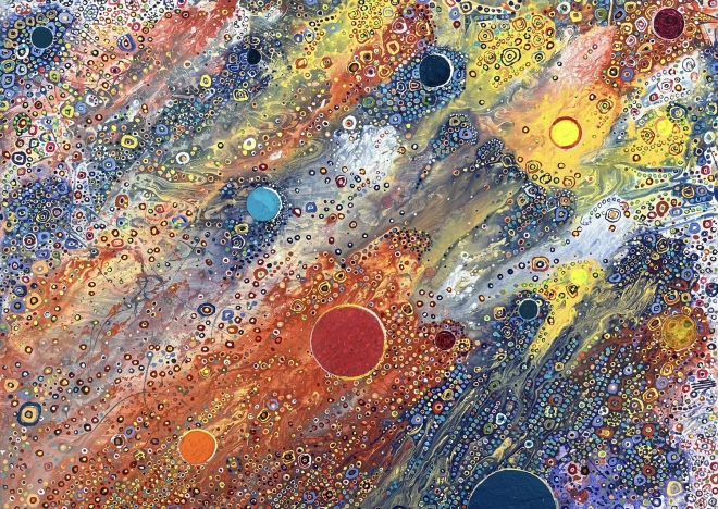 Puzzle Hviezdny prúd 1000 dielikov