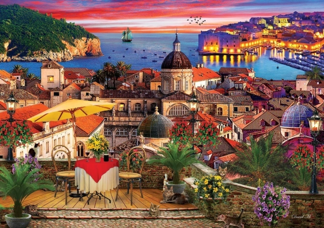 Puzzle Dubrovník 1000 dielikov
