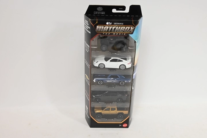Matchbox The Movie päťbalenie autíčok (5 ks)