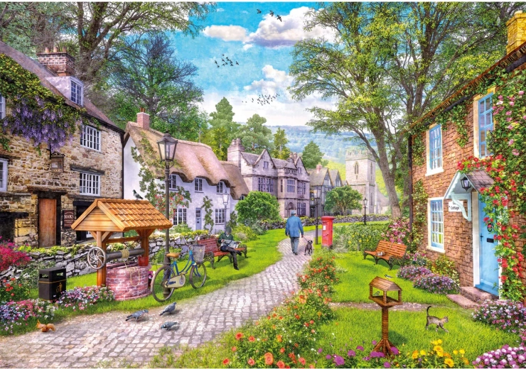 GIBSONS puzzle Chvíľka pokoja 500 dielikov