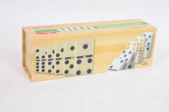 Domino – klasická spoločenská hra (28 kameňov)