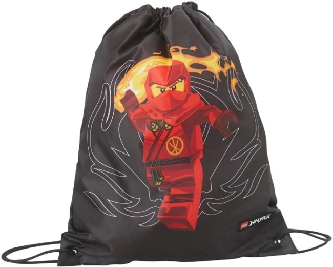 LEGO NINJAGO červené vrecko na prezuvky