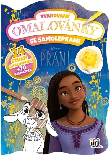 Tvarované omaľovánky – priania