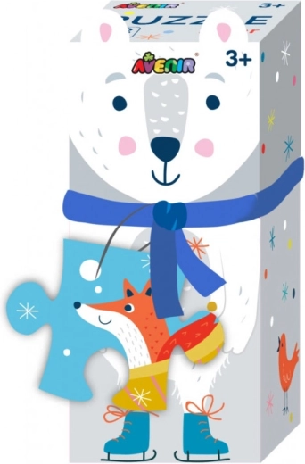 Puzzle 28 dielikov – ľadový medveď