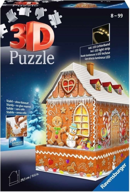 Ravensburger 3D puzzle Perníková chalúpka 216 dielikov
