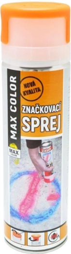 Značkovací sprej MAX COLOR 500 ml – svietivo oranžová