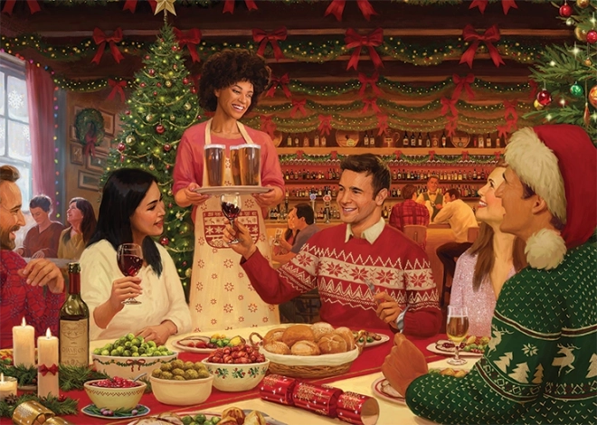 Falcon puzzle Sviatočná hostina 500 dielikov