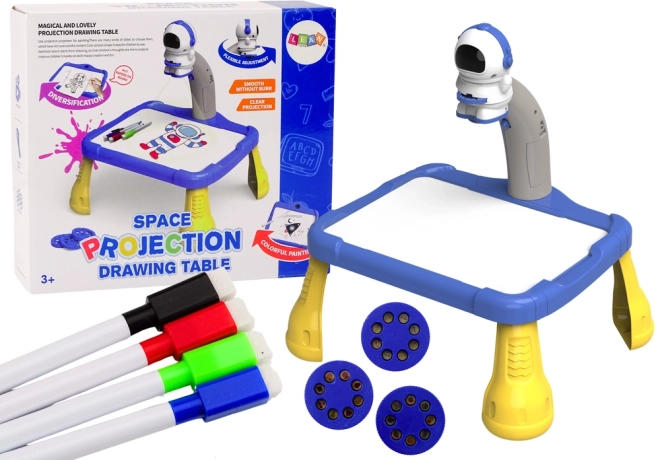 Detský projektor na kreslenie s kozmickým motívom