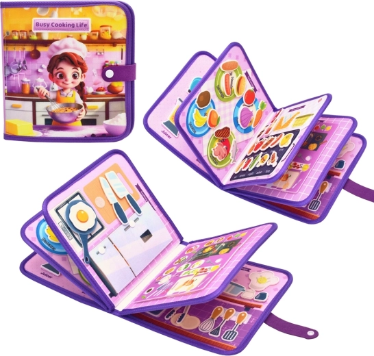 2Kids Toys senzorická busy kniha varenie