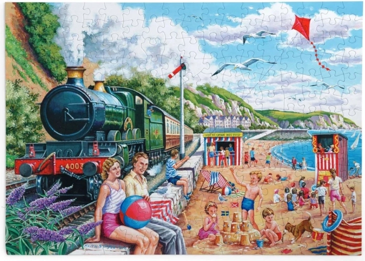 House of Puzzles puzzle Prímorská idyla, 250 veľkých dielikov
