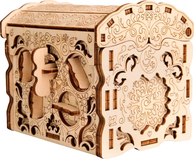 Drevený hlavolamový box Secret Treasure od EscapeWelt