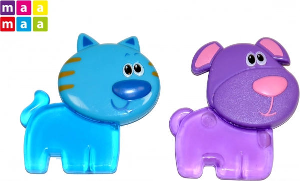 Chladiace hryzátko pre bábätká – psík alebo mačička – Psík