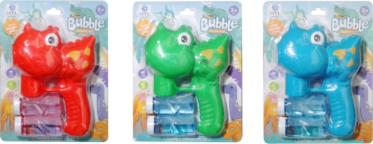 Pištoľ na bubliny dinosaurus