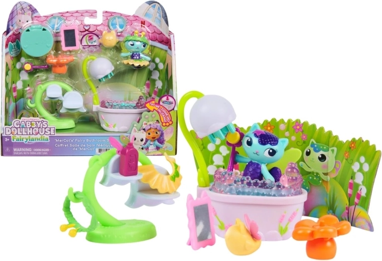 Spin Master Gabby’s Dollhouse – Čarokrajina kúpeľňa morskej mačičky