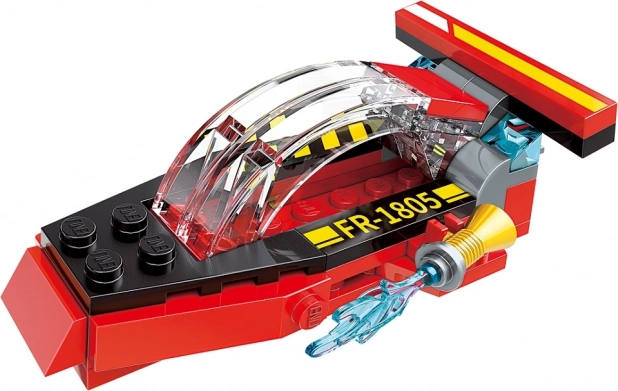 Qman Vodné delo hasičské auto Hasičský čln