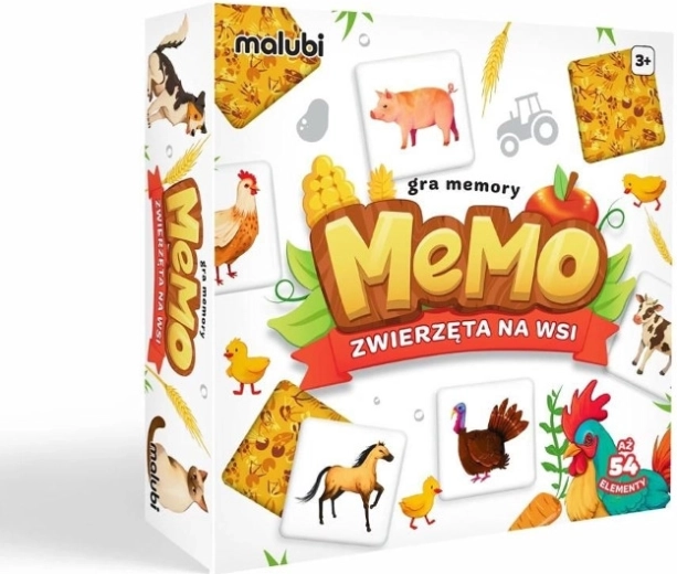 Memo hra Zvieratá na farme